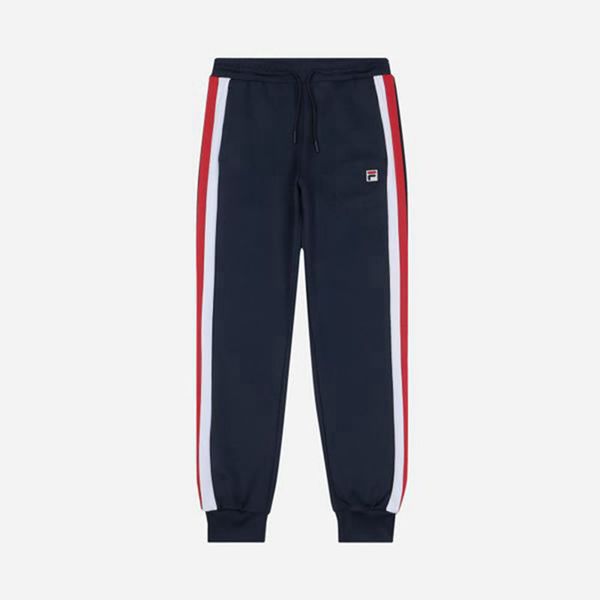 Calca Jogger Fila Mulher Azul Marinho - Fila Line En Portugal,DTJQ-08521